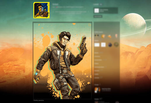 Lawrence (with Moxxi) from Borderlands