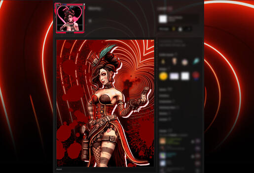 Moxxi (with Lawrence) from Borderlands