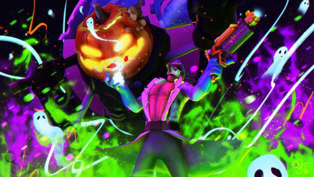 Halfbody wallpaper for Unikissa